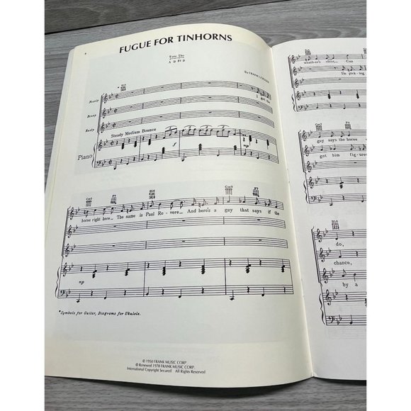 Guys and Dolls Vocal Selections by Frank Loesser Piano Sheet Music 12 Songs - Picture 3 of 6